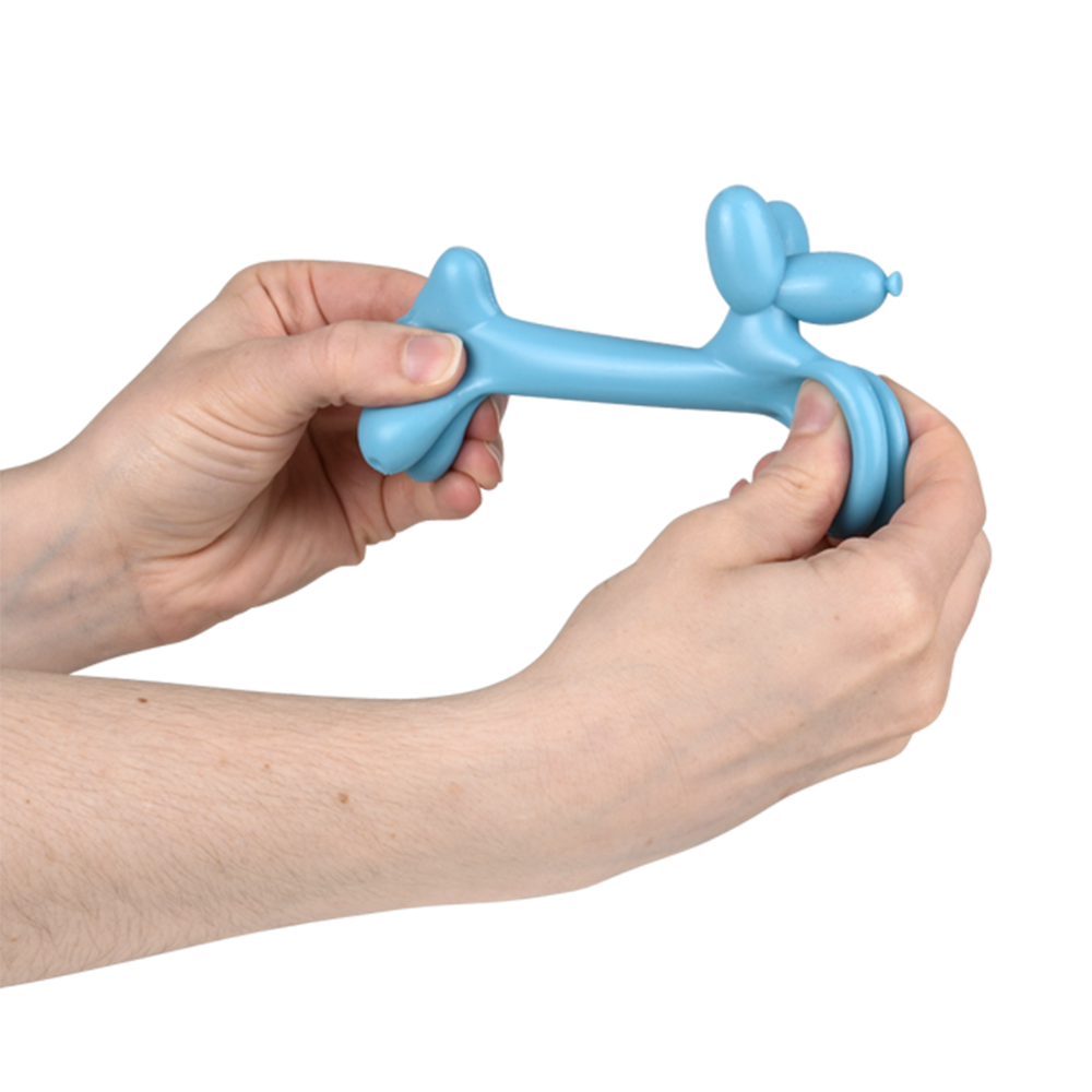 (T) 3.5" STRETCHY AND SAND BALLOON DOG    12/DISP