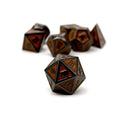 Norse Foundry Gravestones Catacomb metal polyhedral dice set