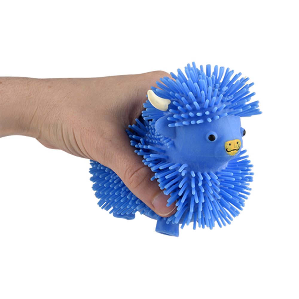 (T) 4" HIGHLAND COW PUFFER-ASSORTED COLORS