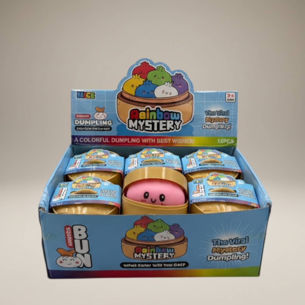 Assorted Rainbow Mystery Dumplings  12ct Case