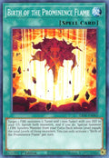 Birth of the Prominence Flame
