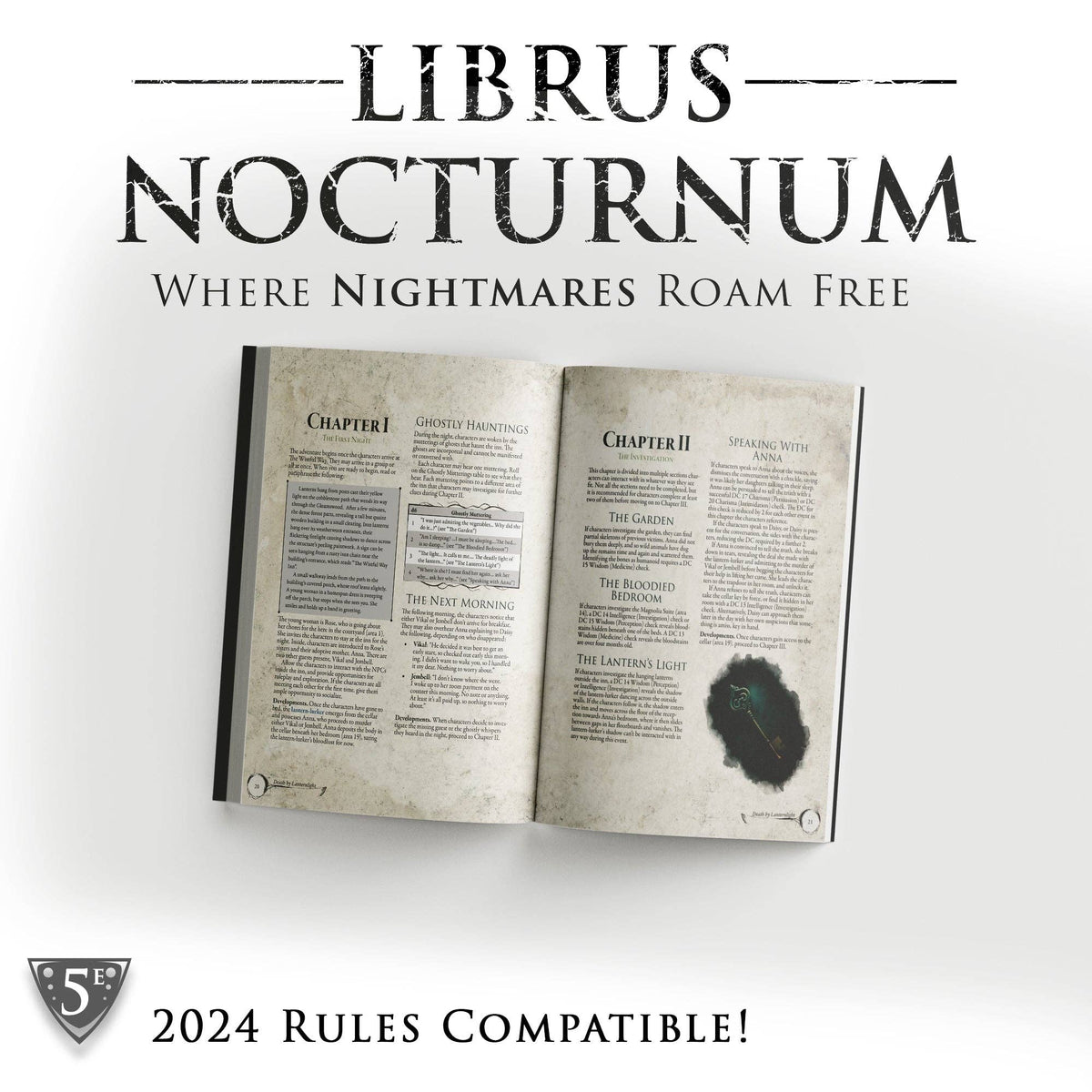 Librus Nocturnum: 13 D&D 5e Adventures (Hardcover)
