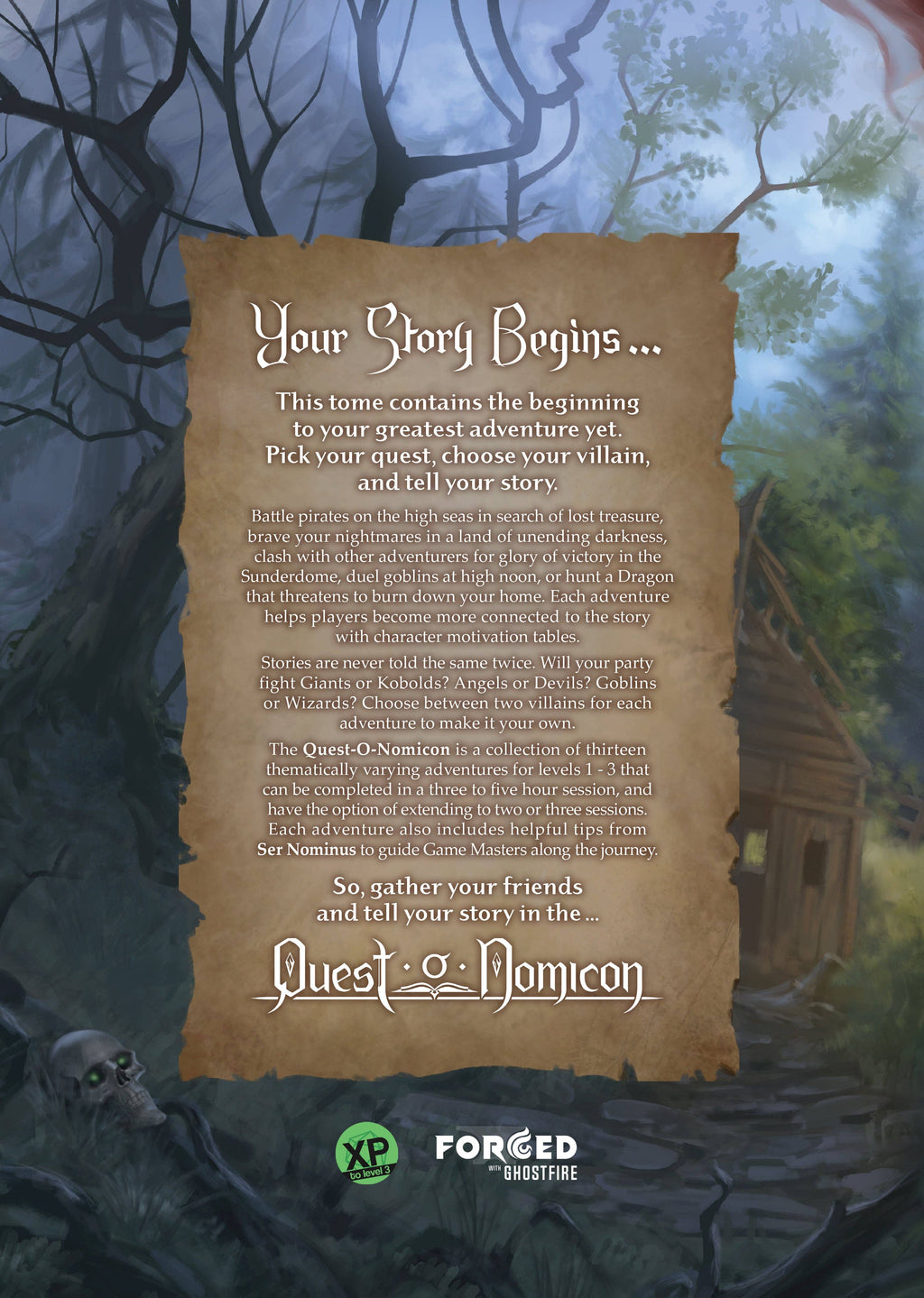 Quest-O-Nomicon: 30 Level 1 Adventures for 5e (Hardcover)