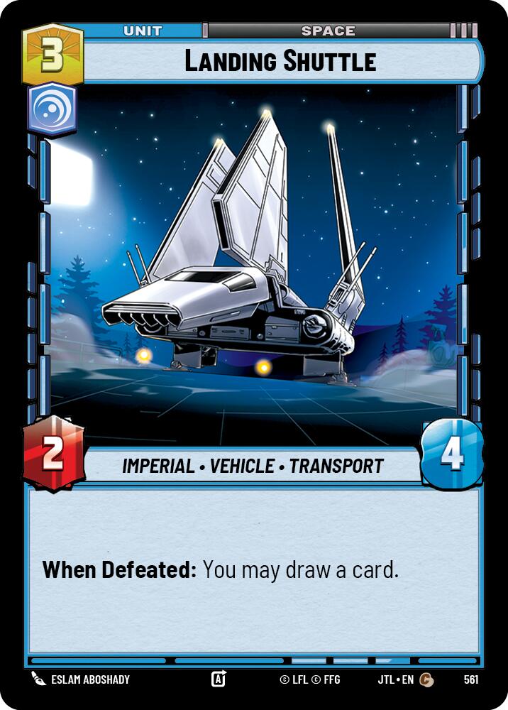 Landing Shuttle (Foil)
