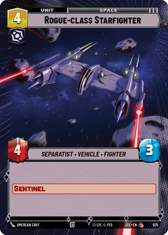 Rogue-class Starfighter (Hyperspace Foil)