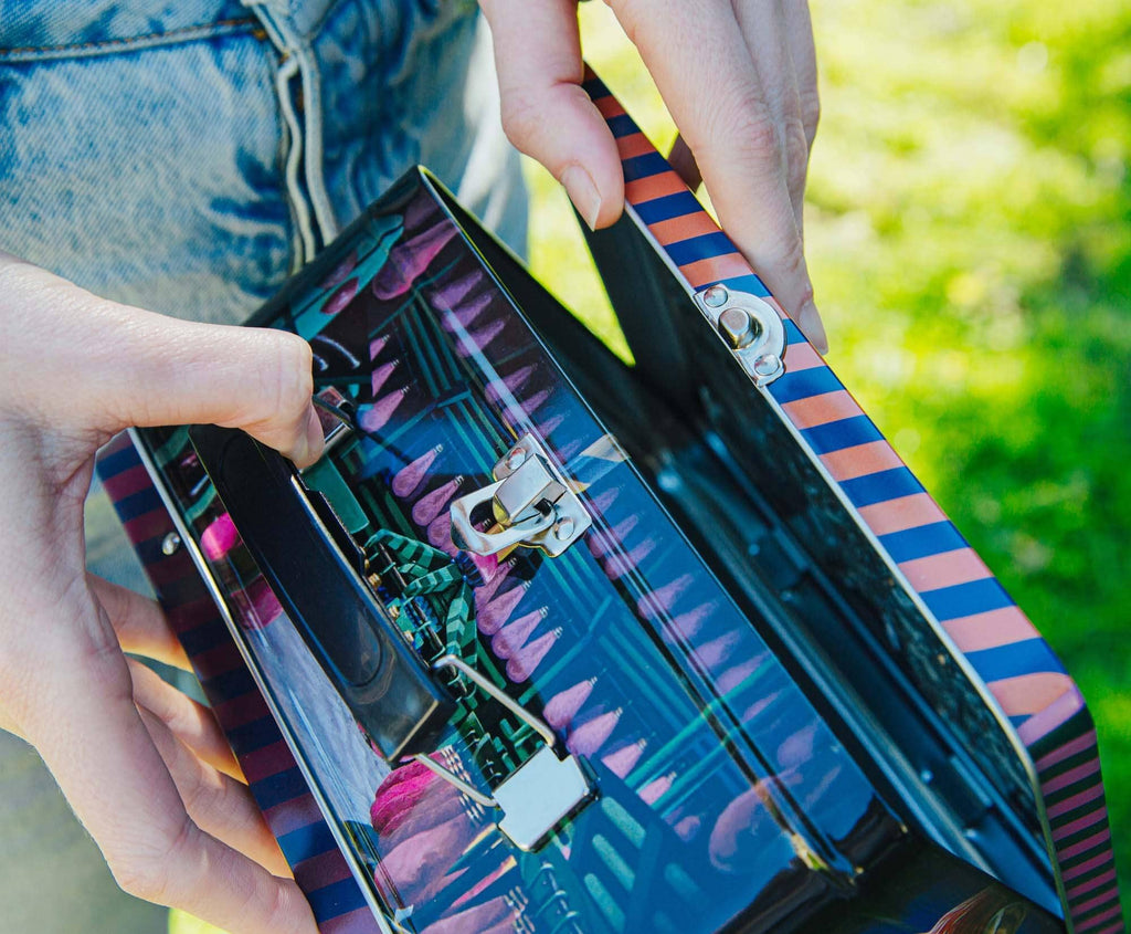 Killer Klowns from Outer Space Retro Metal Lunchbox