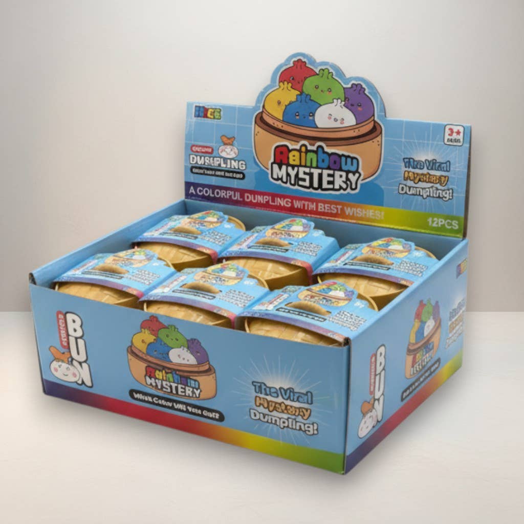Assorted Rainbow Mystery Dumplings  12ct Case