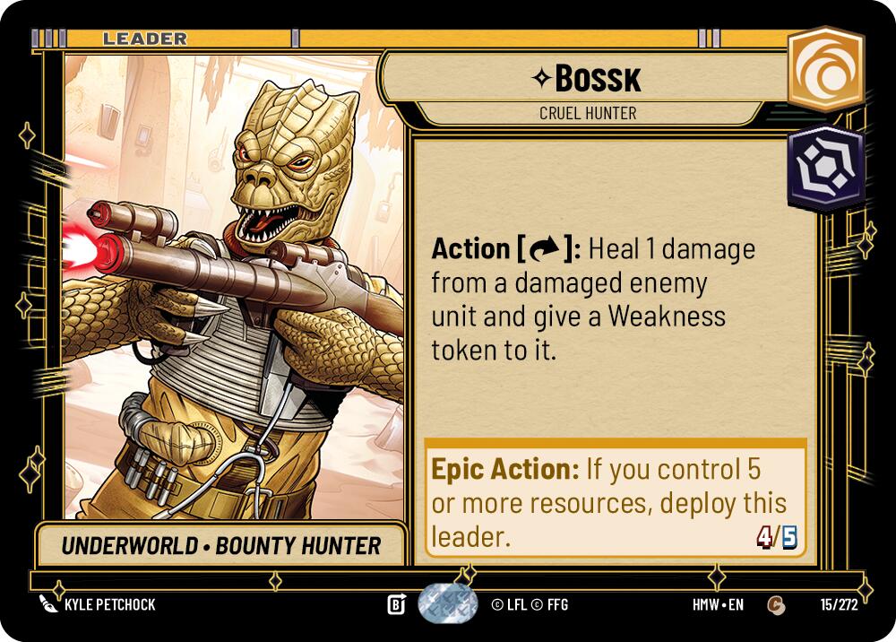 Bossk - Cruel Hunter