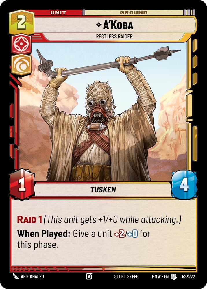 A'Koba - Restless Raider