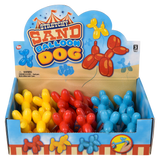 (T) 3.5" STRETCHY AND SAND BALLOON DOG    12/DISP