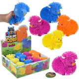 (T) 4" HIGHLAND COW PUFFER-ASSORTED COLORS