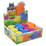 (T) 4" HIGHLAND COW PUFFER-ASSORTED COLORS