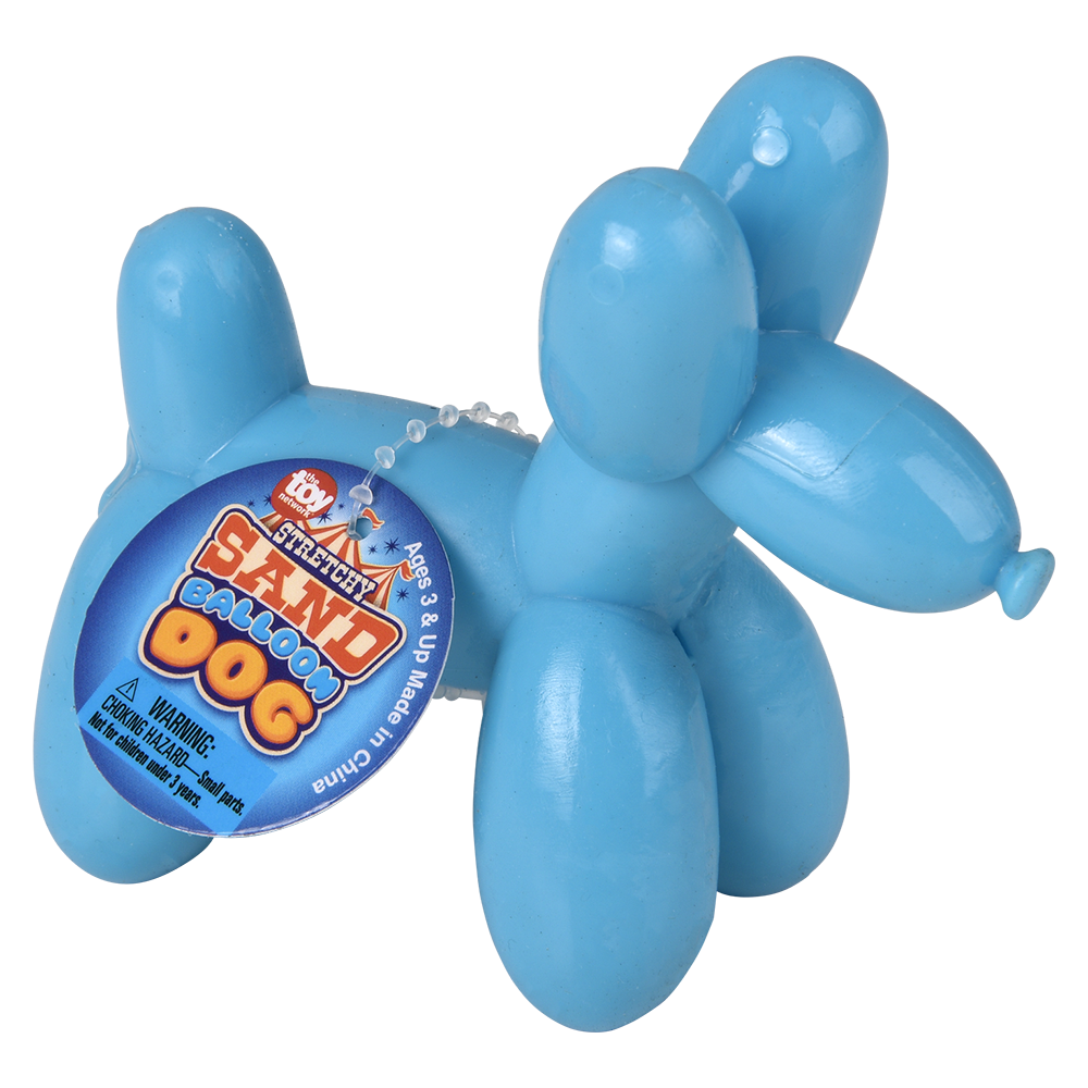 (T) 3.5" STRETCHY AND SAND BALLOON DOG    12/DISP
