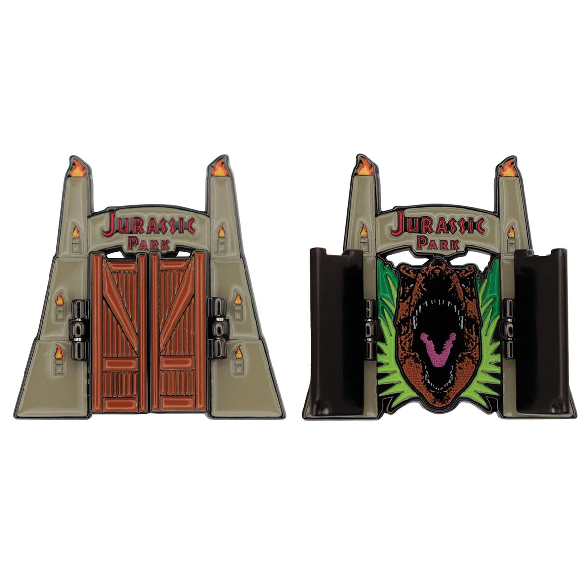 Jurassic Park Gates Limited Edition Hinged Enamel Pin