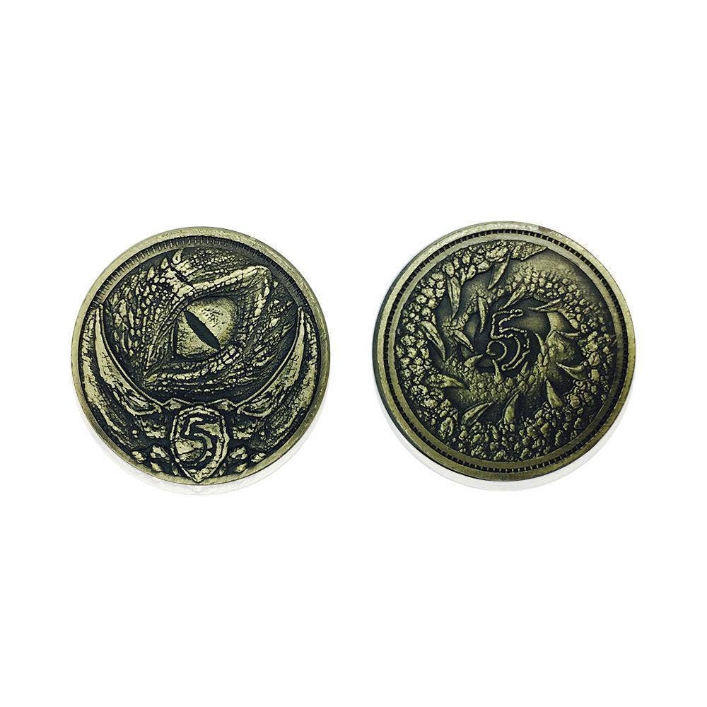 Adventure Coins - Dragon Metal Coins Set of 10