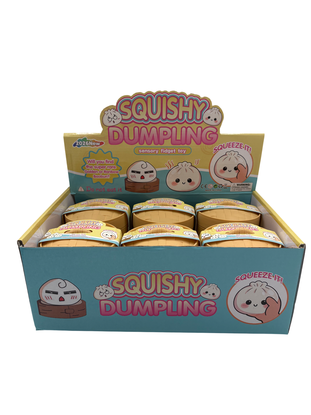 Assorted Rainbow Mystery Dumplings  12ct Case