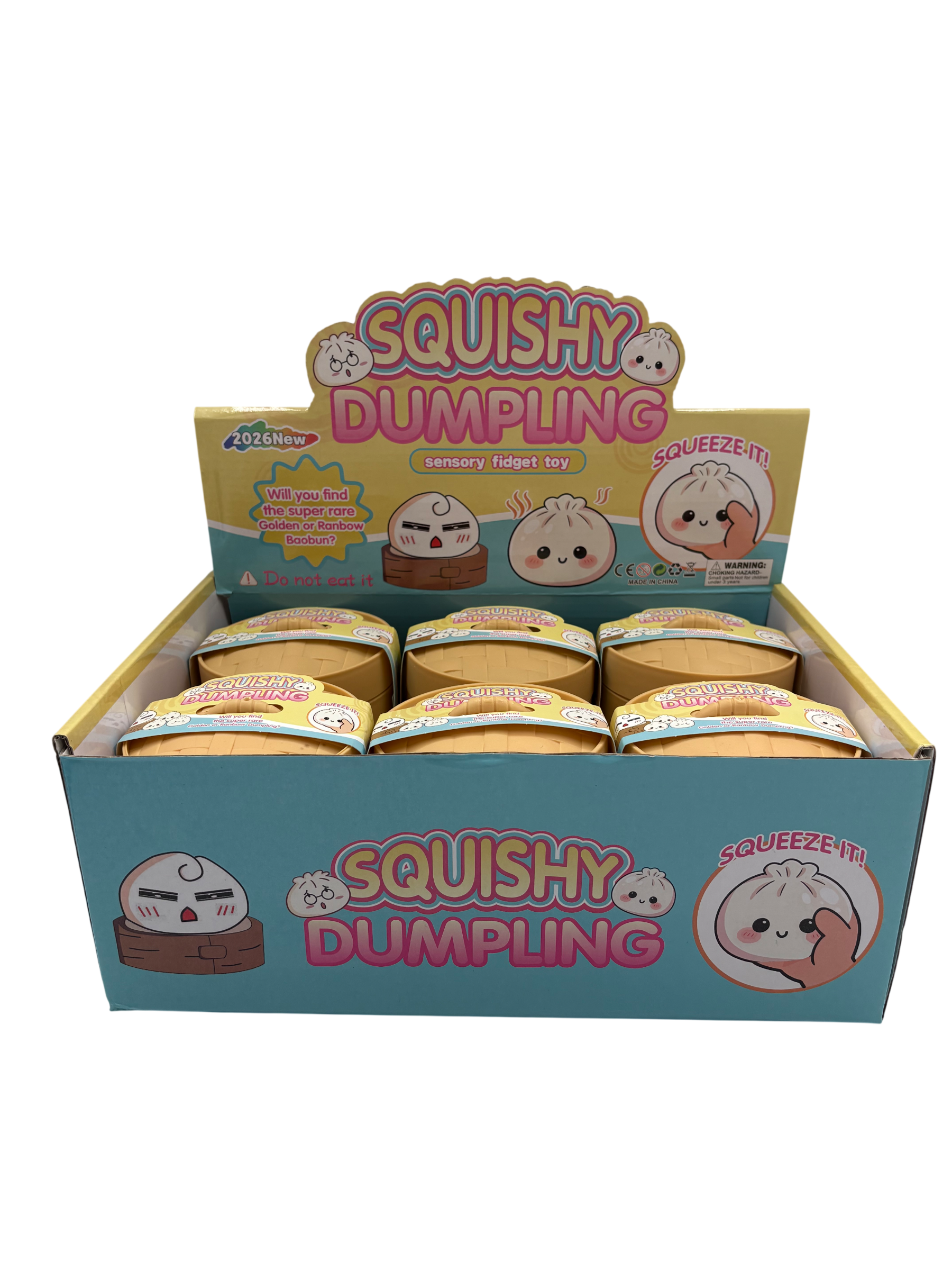 Assorted Rainbow Mystery Dumplings  12ct Case