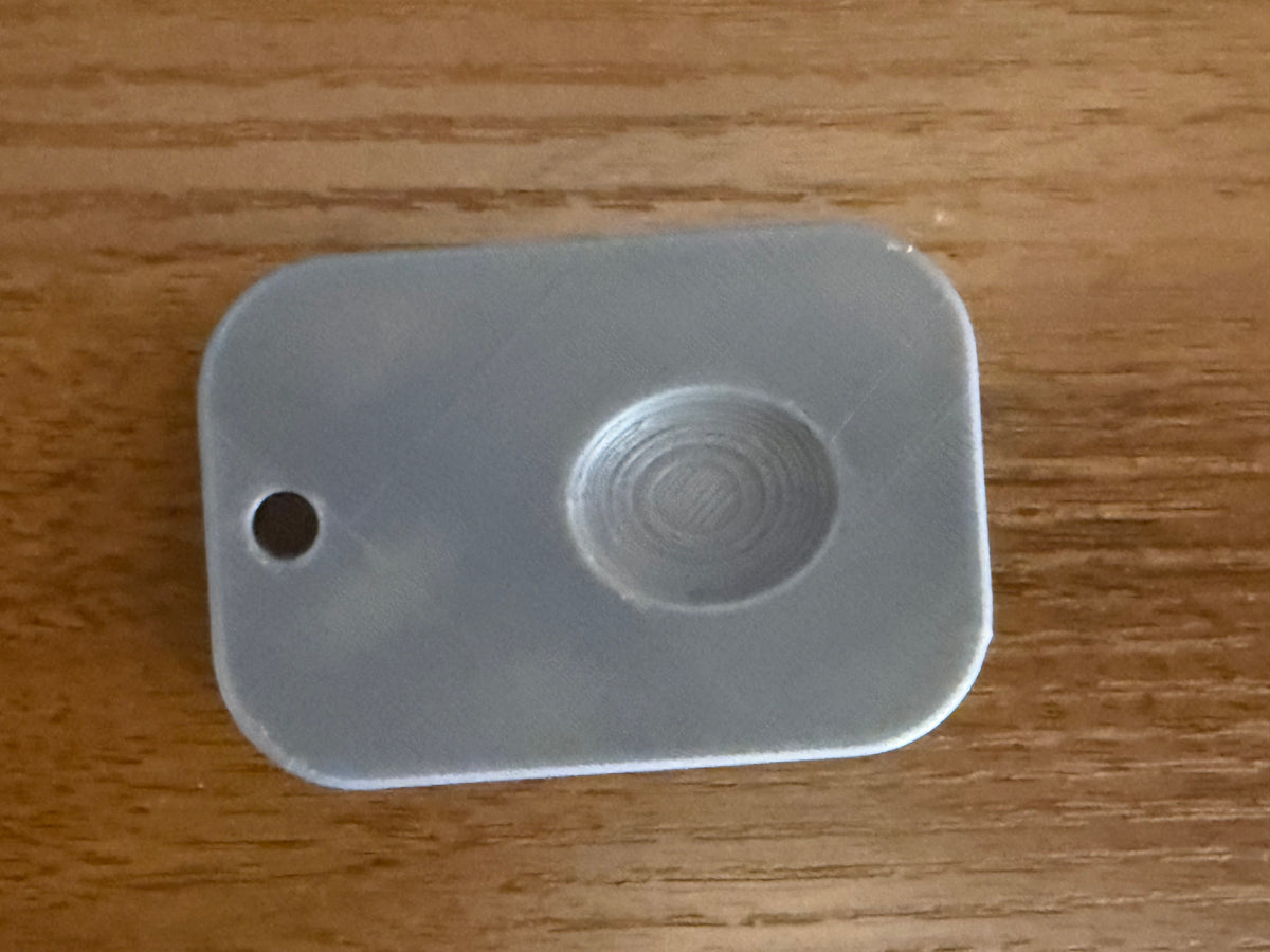 Ripple 01 3D printed tactile sensory pocket fidget