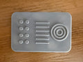 PLA Desk Focus Tile 01 3D printed sensory fidget