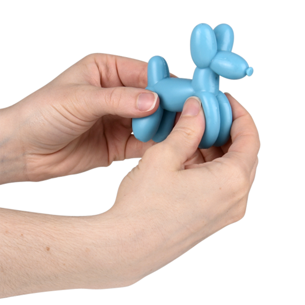(T) 3.5" STRETCHY AND SAND BALLOON DOG    12/DISP