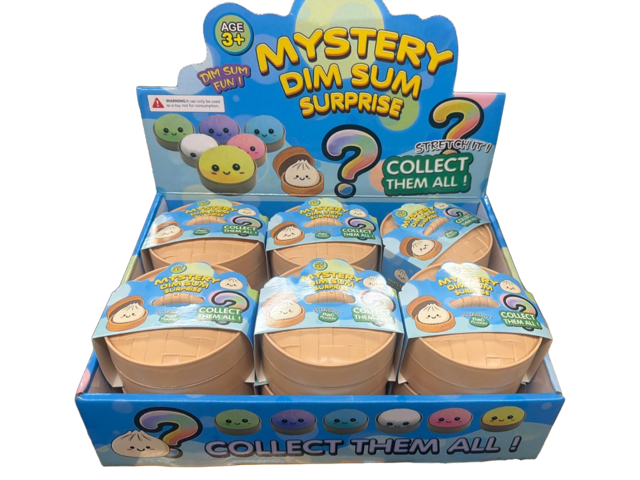 Assorted Rainbow Mystery Dumplings  12ct Case