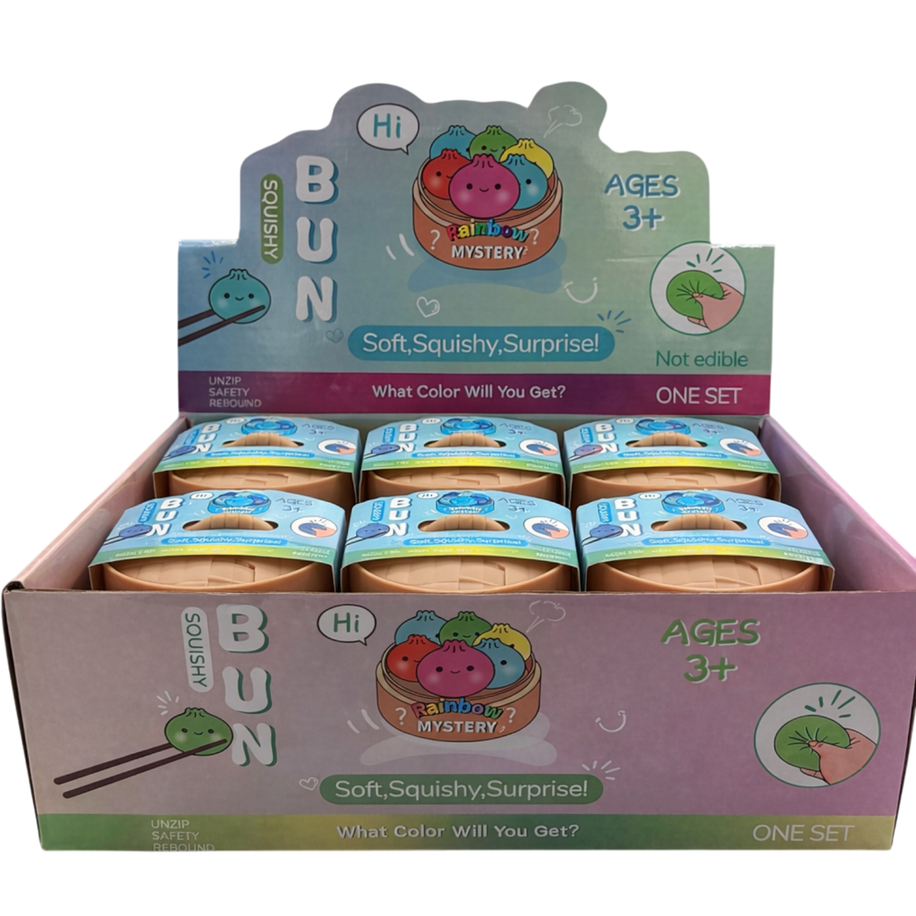 Assorted Rainbow Mystery Dumplings  12ct Case