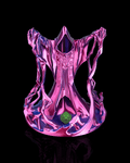 Behold the Wizard dice tower front view with D20