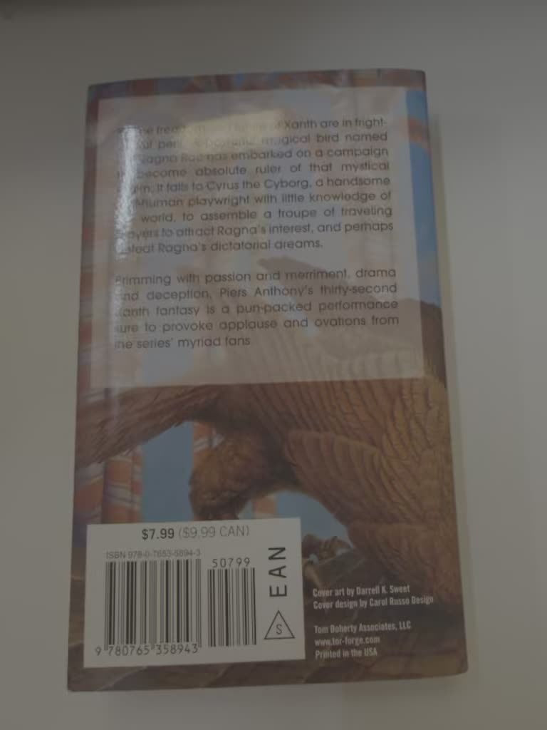 Two to the Fifth - Piers Anthony - Xanth Book 32 - Tor Paperback photo 2