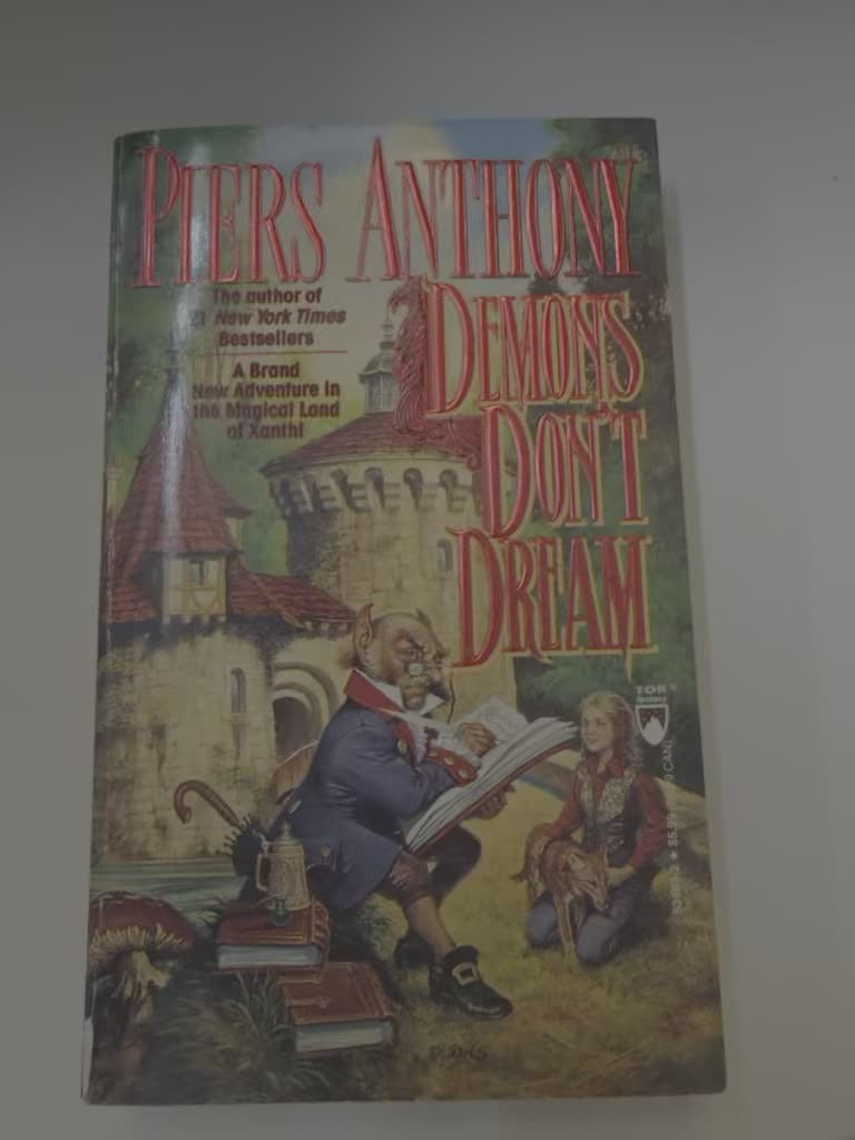 Demons Don't Dream - Piers Anthony - Xanth Book 16 - Tor Paperback photo 1