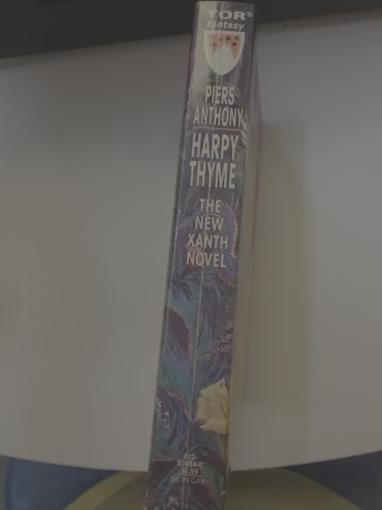 Harpy Thyme - Piers Anthony - Xanth Book 17 - Tor Paperback photo 3