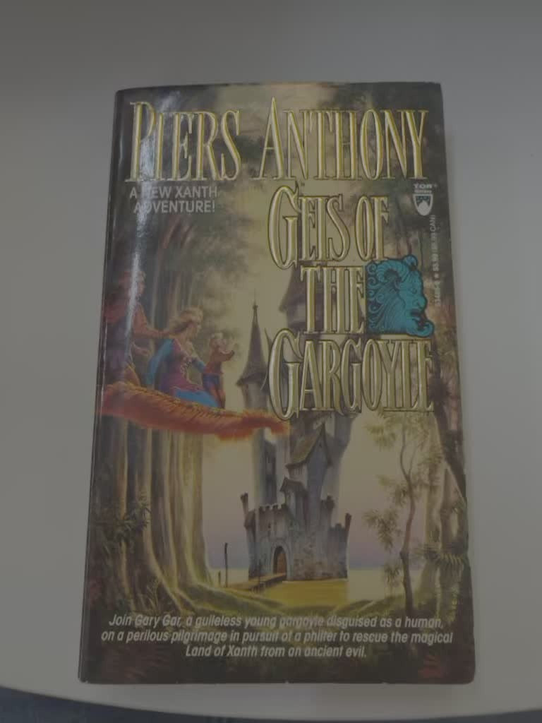 Geis of the Gargoyle - Piers Anthony - Xanth Book 18 - Tor Paperback photo 1