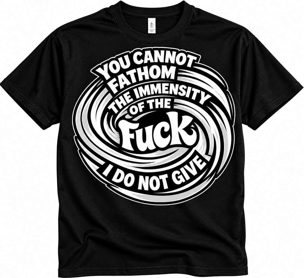 Cannot Fathom black T-shirt