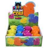 (T) 4" HIGHLAND COW PUFFER-ASSORTED COLORS