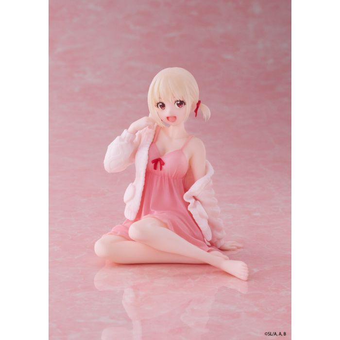 Chisato Nishikigi Roomwear figure on pink background