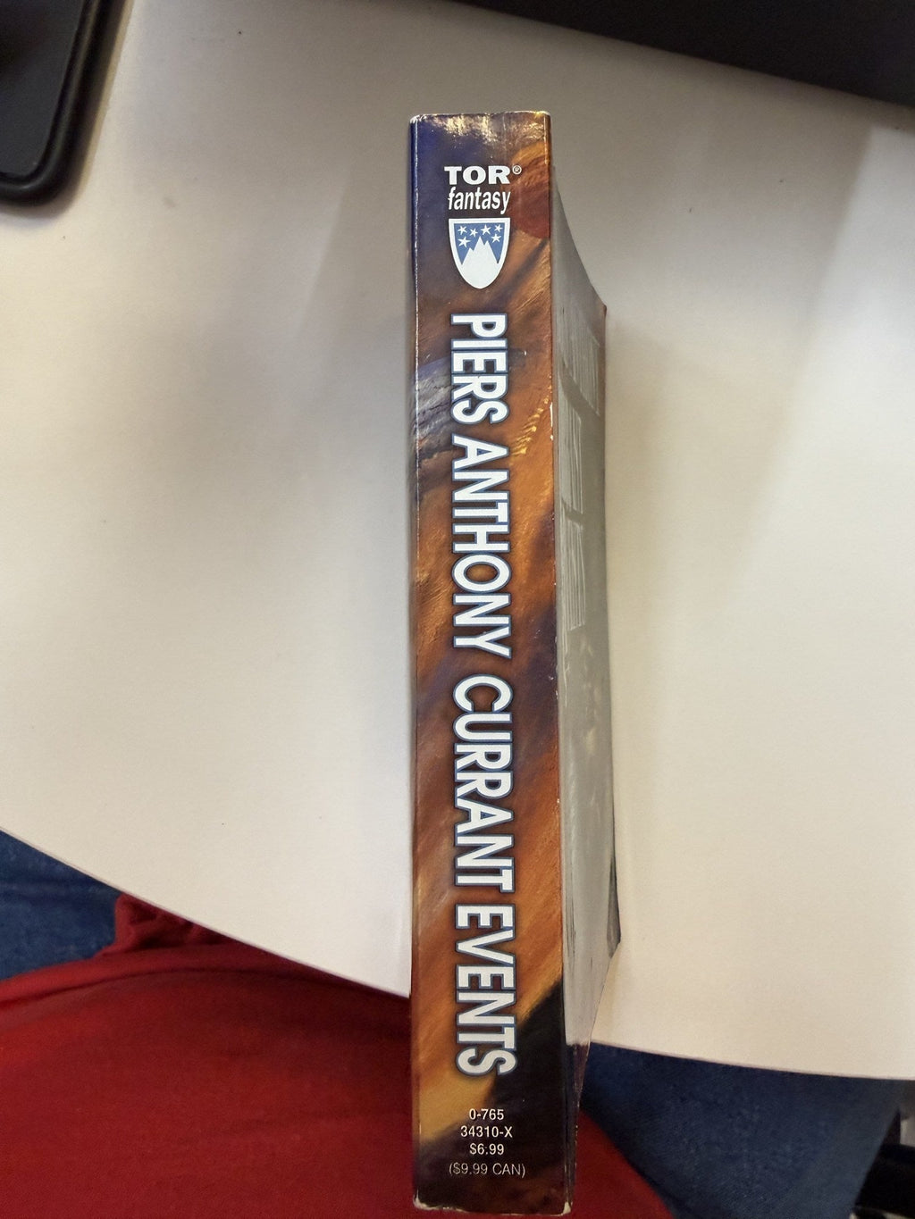 Spine of actual used Currant Events