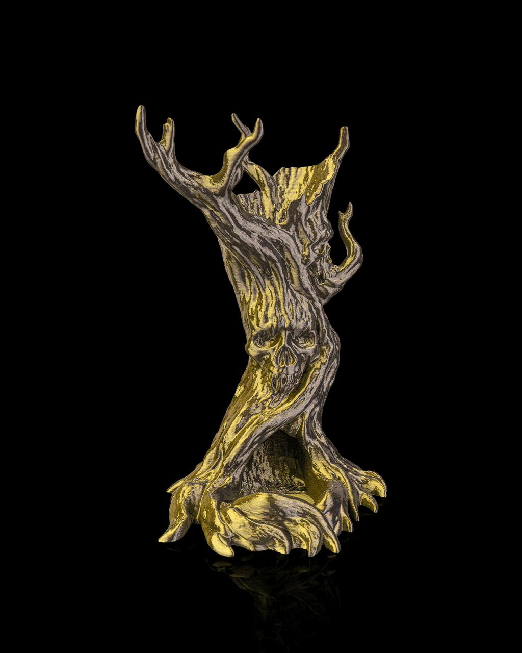 The Dreadwood dice tower front view