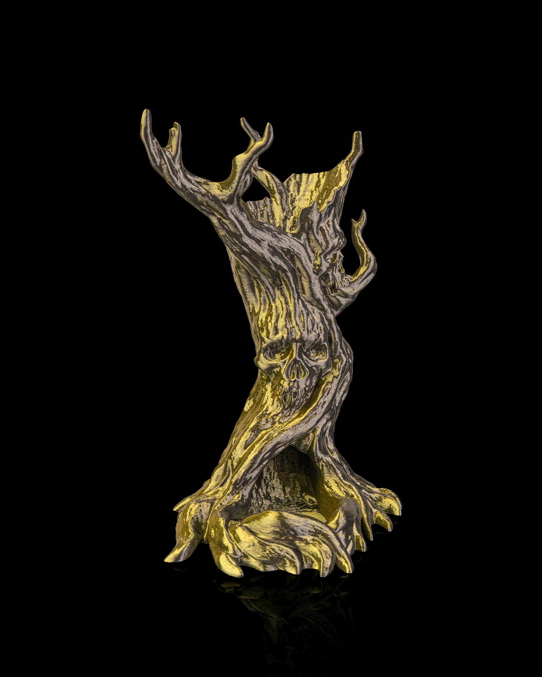 The Dreadwood dice tower front view