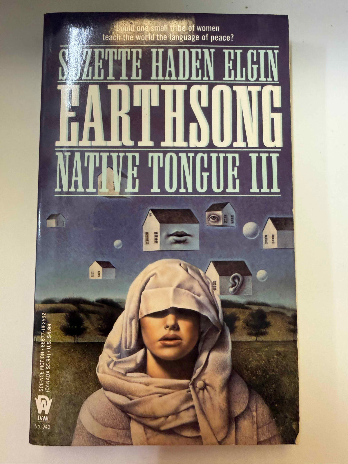 Actual used Earthsong front cover