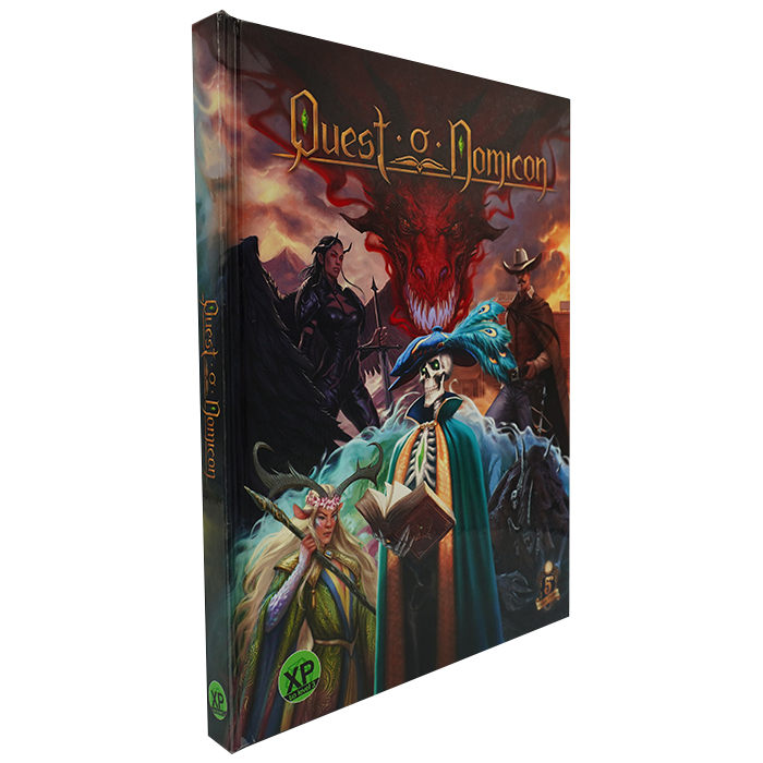 Quest-O-Nomicon: 30 Level 1 Adventures for 5e (Hardcover)