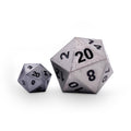 Norse Foundry Aged Mithril Boulder 45mm metal D20