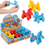 (T) 3.5" STRETCHY AND SAND BALLOON DOG    12/DISP