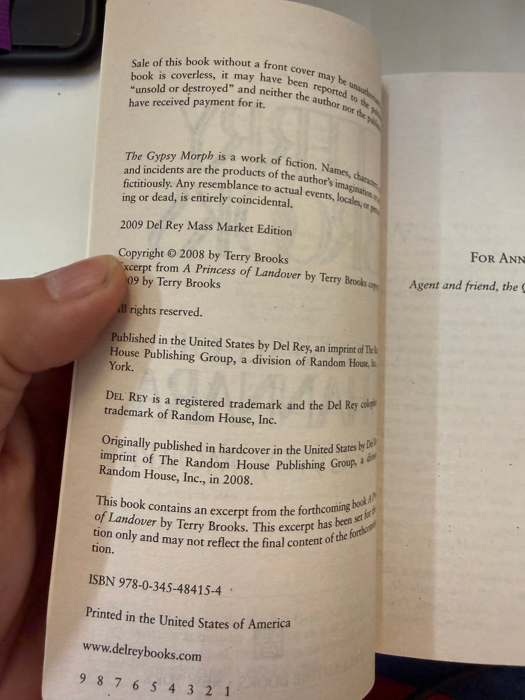 2009 edition publishing details and ISBN