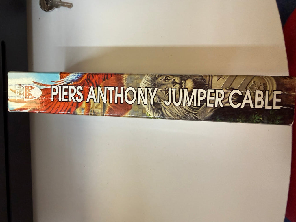 Spine of actual used Jumper Cable paperback