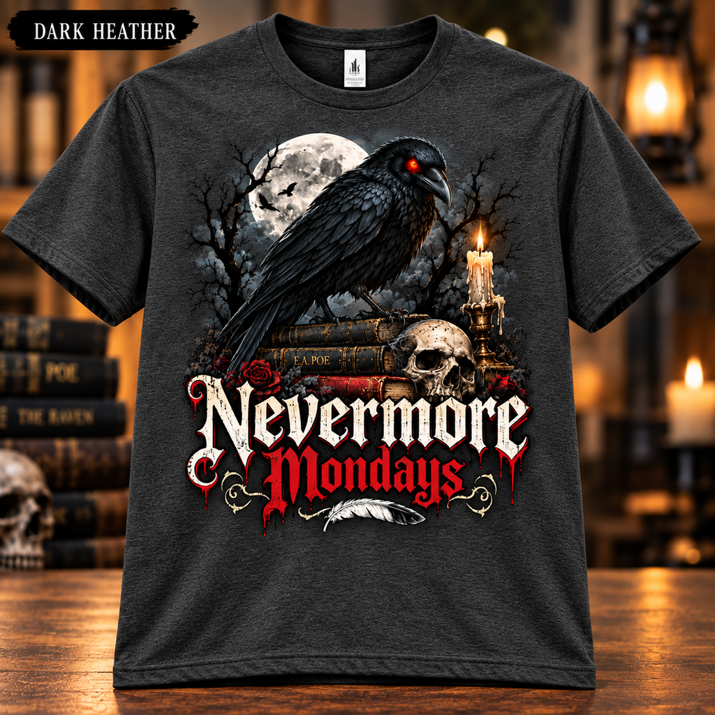 Nevermore Mondays Dark Heather T-shirt