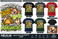 Powered by Tacos and Margaritas Chihuahua T-shirt mockups