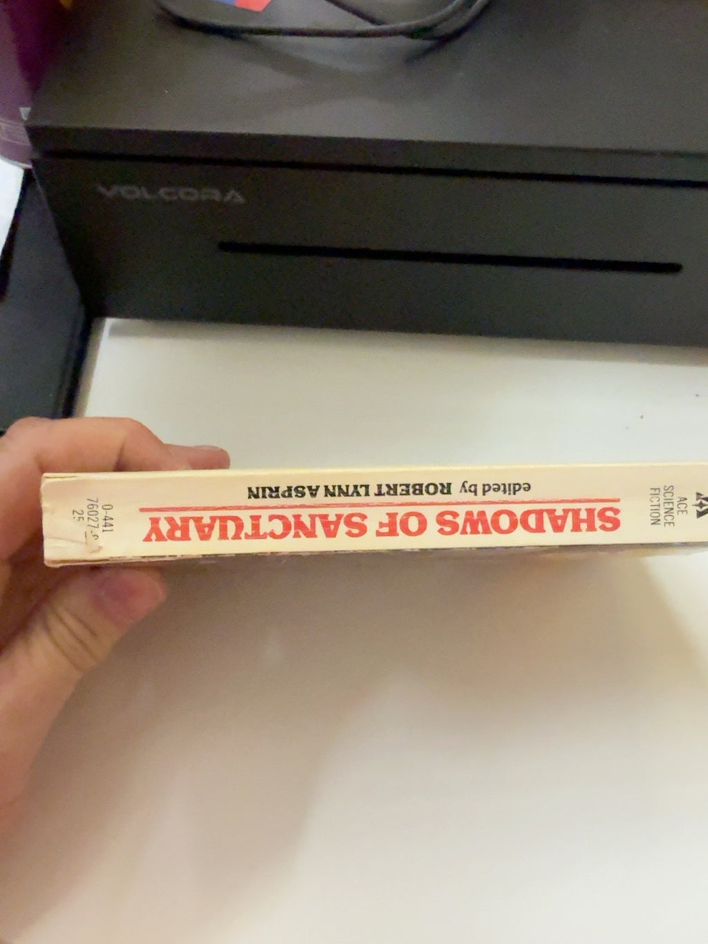 Shadows of Sanctuary spine - actual used copy