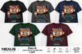 Slightly Used But Still Works Great retro drive-in T-shirt mockups