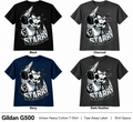 Stabby Panda T-shirt color options