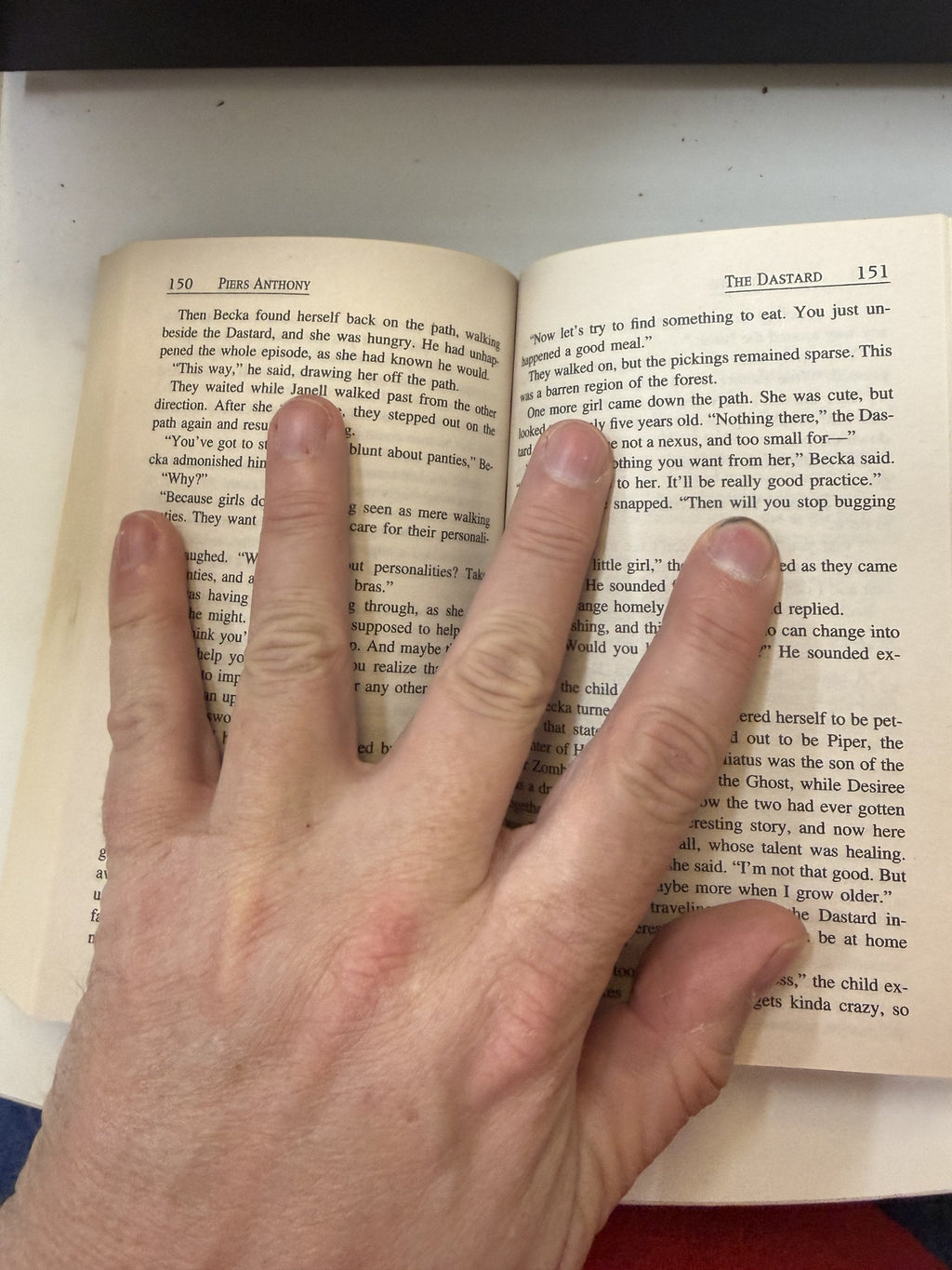 The Dastard actual used copy interior pages