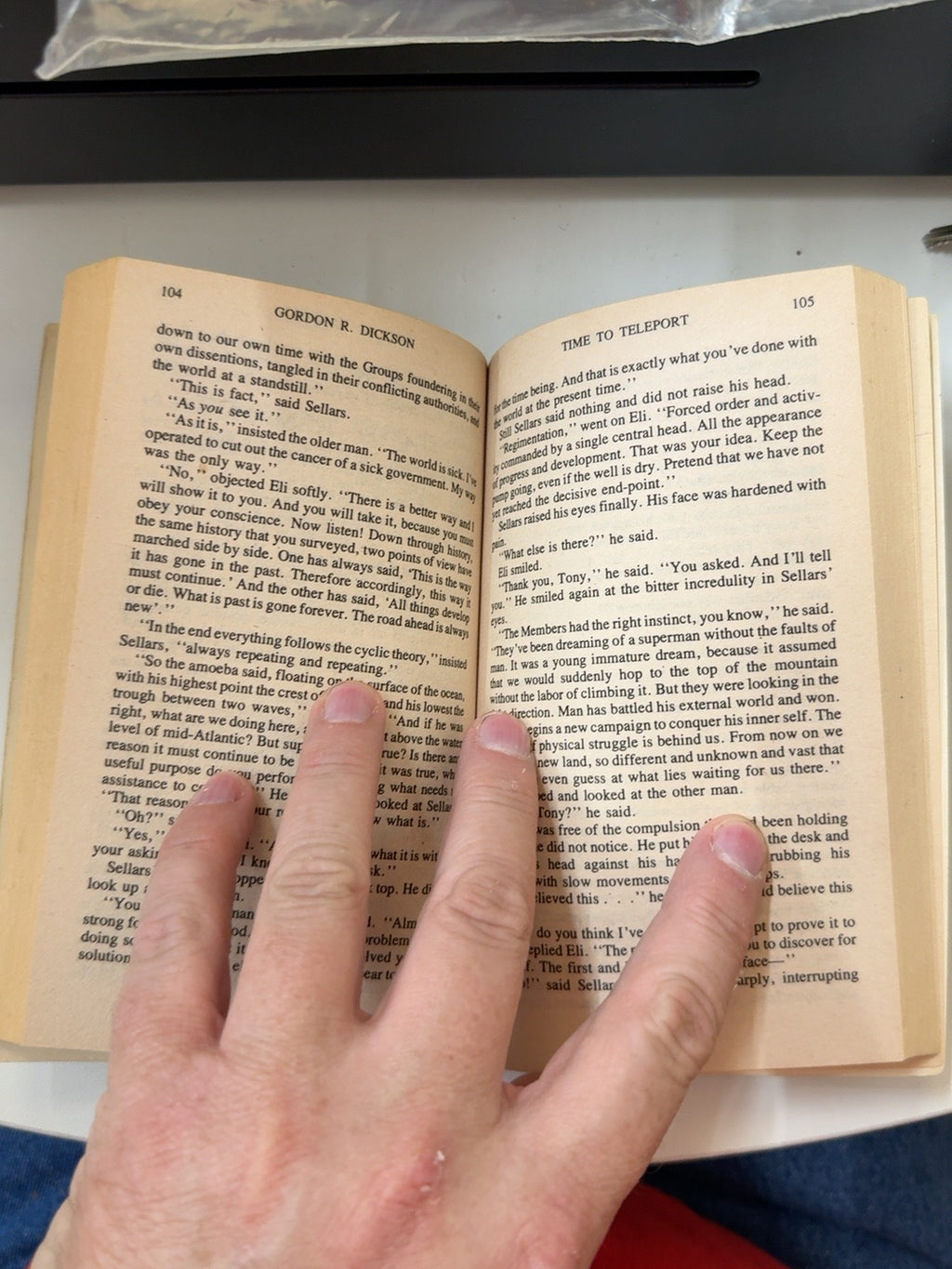 Interior pages and binding of Time to Teleport and Delusion World